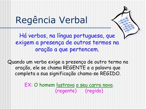regencia verbal - concordancia nominal e verbal